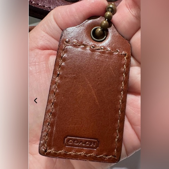 VTG Coach RARE Bleeker Tattersall XL Bucket
Duffle in Brown - Picture 5 of 8